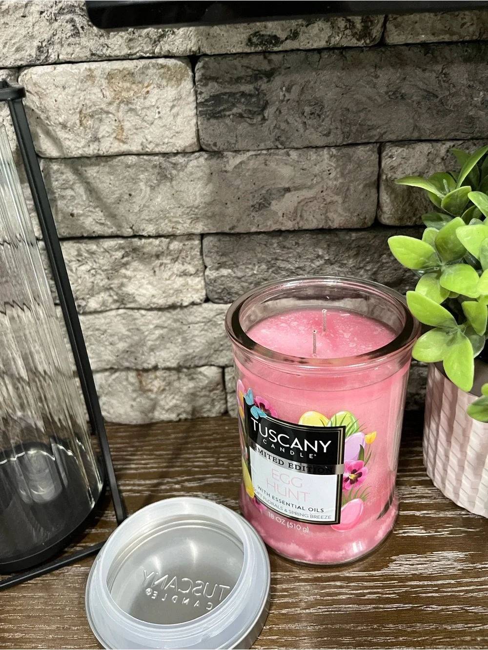 Tuscany Candle Limited Edition-Retired Floral-Spring Breeze 2-wick ~New~ 18oz